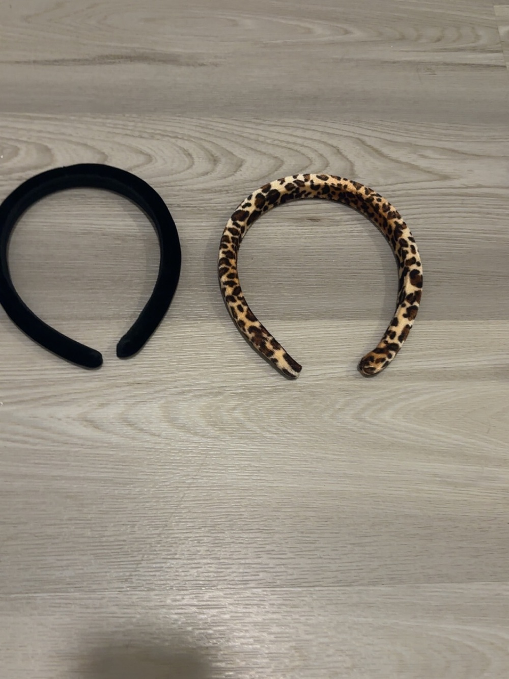 Kids Leopard Print Padded Headband - Brown